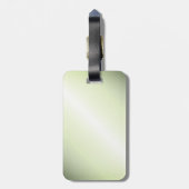 グリーンキツネ ラゲッジタグ (裏面縦)