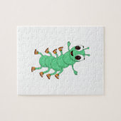 グリーンキャタピラー ジグソーパズル (横)