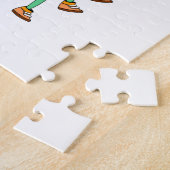 グリーンキャタピラー ジグソーパズル (側面)