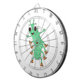 グリーンキャタピラー ダーツボード (正面右)