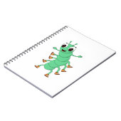 グリーンキャタピラー ノートブック (左側)