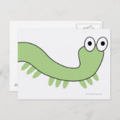 グリーンキャタピラー ポストカード (正面/裏面)