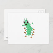 グリーンキャタピラー ポストカード (正面/裏面)