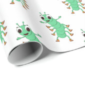 グリーンキャタピラー ラッピングペーパー (ロールコーナー)