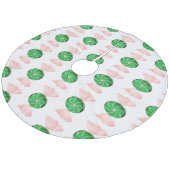 グリーンキャンディクリスマスツリースカート フリース ツリースカート (アングル)