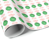 グリーンキャンディラッピング紙 ラッピングペーパー (ロールコーナー)