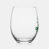 グリーンキャンプ独身最後の週末アウトドア ステムなしワイングラス (右)