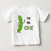 グリーンキュウリ ベビーTシャツ (正面)