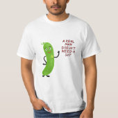 グリーンキュウリ Tシャツ (正面)
