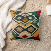 グリーンキリム腰枕：スタイルと心地よい クッション (ブランケット)