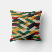 グリーンキリム装飾用クッションアシック、ボホルック» クッション (裏面)