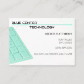 グリーンキーボードIT 名刺 (正面)