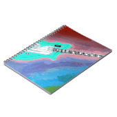 グリーンギター ノートブック (左側)