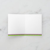 グリーンギムナストありがとうノートカード サンキューカード (内部)