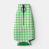 グリーンギンガムおもしろいアイルランドキスセントパトリックの日 ボトルクーラー (裏面)