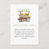 グリーンギンガム フレッシュオフザマーケット 封入カード エンクロージャーカード (正面)