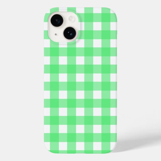 グリーンギンガム Case-Mate iPhoneケース (裏面)