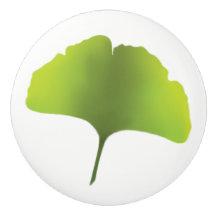 グリーンギンコの葉ノブ