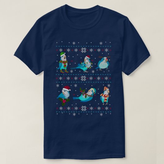 グリーンクエーカーの醜いクリスマスの Tシャツ (デザイン正面)