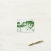 グリーンクジラスケッチマンガアニメ ポストイット (デスク上)