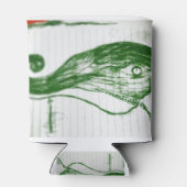 グリーンクジラ 缶クーラー (裏面)