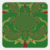 グリーンクラウン スクエアシール (正面)