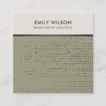 グリーンクラフト白点スタッドイヤリングディスプレイカード