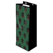 グリーンクランプス ワインギフトバッグ (裏面アングル)