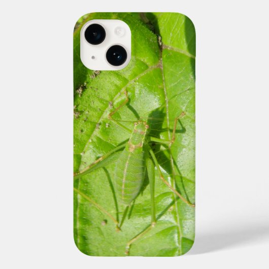 グリーンクリケットカモフラージュ Case-Mate iPhoneケース (裏面)