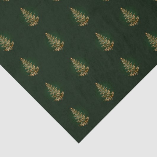 グリーンクリスタイリッシュスマスツリーティッシュペーパー 薄葉紙 (詳細)