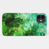 グリーンクリスタルの層 Case-Mate iPhoneケース (裏面(横))
