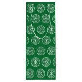 グリーンクリスマスまで開かない ワインギフトバッグ (裏面)