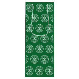 グリーンクリスマスまで開かない ワインギフトバッグ