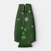 グリーンクリスマスオーナメントボトルクール ボトルクーラー (裏面)