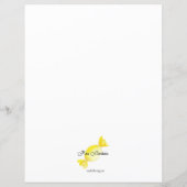 グリーンクリスマスグリーンカードクリップアートシート (裏面)