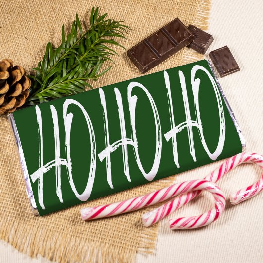 グリーンクリスマスチョコレートラッパーハーシーズXL フォトプリント