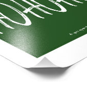 グリーンクリスマスチョコレートラッパーハーシーズXL フォトプリント (角)