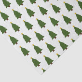 グリーンクリスマスツリーとゴールデンスター 薄葉紙 (詳細)