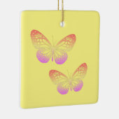 グリーンクリスマスツリーオーナメント セラミックオーナメント (右)