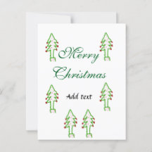 グリーンクリスマスツリー赤さくらんぼメリークリスマスモ