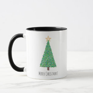 グリーンクリスマスツリー マグカップ