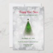 グリーンクリスマスツリー 招待状 (正面)