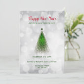 グリーンクリスマスツリー 招待状 (スタンド正面)