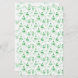 グリーンクリスマストイル。