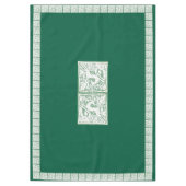 グリーンクリスマストナディレース60インチx 84インチ テーブルクロス (正面)