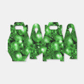 グリーンクリスマスバウブル フェイバーボックス (折り畳みなし)