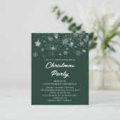 グリーンクリスマスパーティー予算招待状 (スタンド正面)