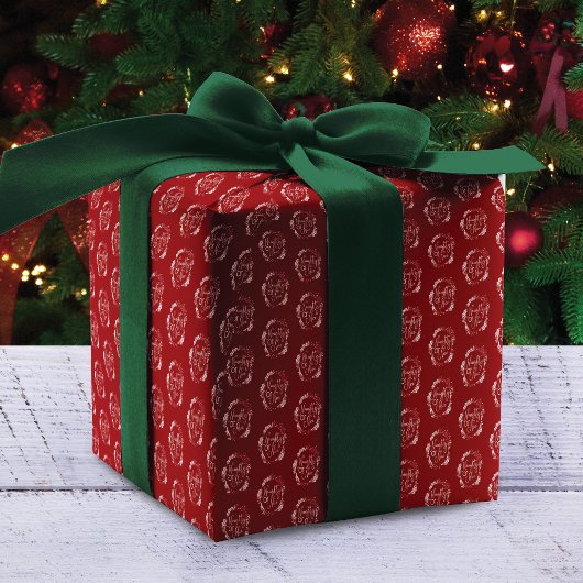 グリーンクリスマスフェスティバルギフトデコレーション グログランリボン
