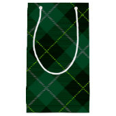 グリーンクリスマスプレド スモールペーパーバッグ (正面)