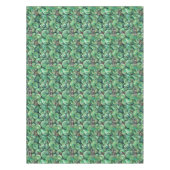 グリーンクリスマスボール テーブルクロス (正面)